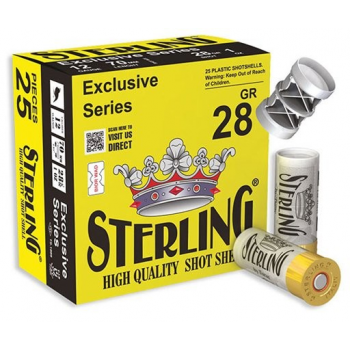 Sterling 12 Cal. Exclusive Series 28 Gr. Bior Tapa Av Fişeği