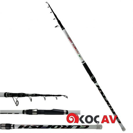 EUROFISH OLYMPIC TELESKOBİK SURF OLTA KAMIŞI 390CM