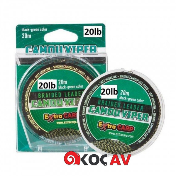 EXTRACARP CAMOU VİPER 20lb 20Mt KÖSTEK İPİ