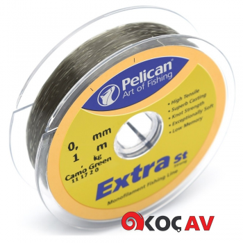PELİCAN EXTRA STRONG 0,45MM 110MT KAMUFLAJ YEŞİL MİSİNA