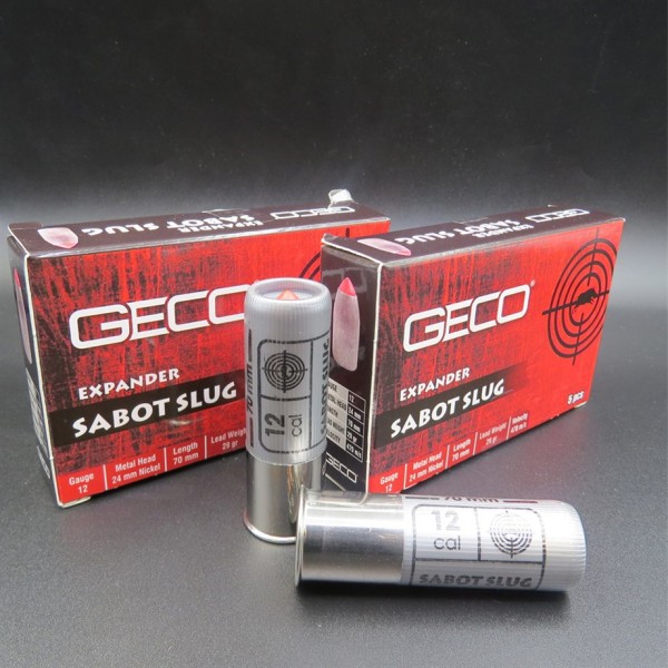 GECO EXPANDER SABOT SLUG 12 CAL 29GR TEK KURŞUN
