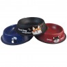 RENKLİ DESENLİ METAL KEDİ KÖPEK MAMA KABI 26 CM