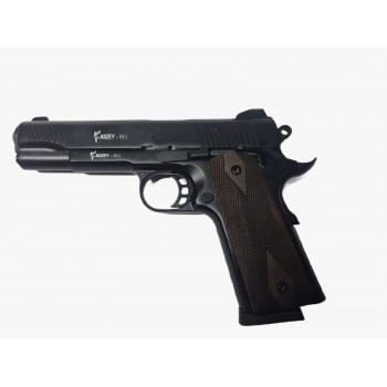 KUZEY 911 SİYAH AHŞAP KABZE KURUSIKI SES TABANCASI 9 MM