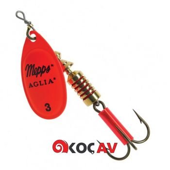 MEPPS Aglia Fluo Turuncu Olta Kaşığı No:3 (7 gr)