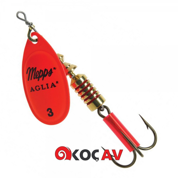 MEPPS Aglia Fluo Turuncu Olta Kaşığı No:3 (7 gr)