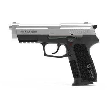 RETAY S22 PARLAK KROM KURU SIKI SES TABANCASI 9 MM