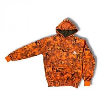 X HUNT KAPŞONLU SWEATSHİRT TURUNCU