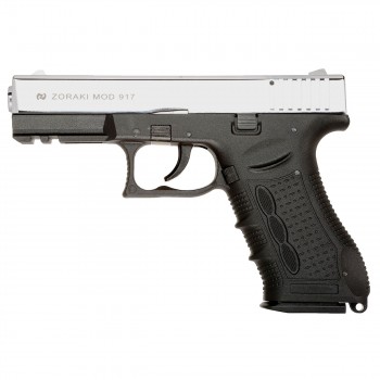 ZORAKİ MOD 917 MAT KROM KURUSIKI SES TABANCASI 9MM