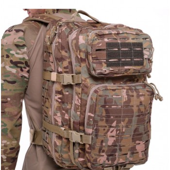SİNGLE SWORD DAĞCI OUTDOOR LAZER KESİM SIRT ÇANTASI MULTICAM