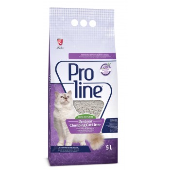 PROLİNE TOPAKLANAN LAVANTA KOKULU BENTONİT KEDİ KUMU 5 LT