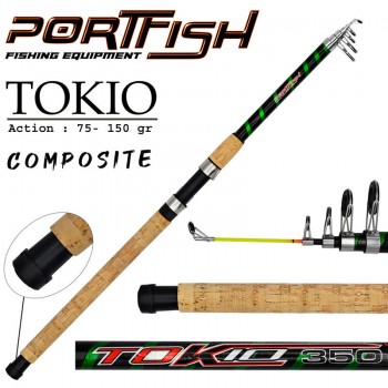 PORTFİSH TOKİO 350 CM TELESKOBİK OLTA KAMIŞI