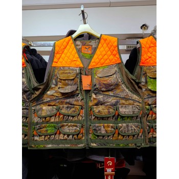 DARGO AVCI YELEĞİ TURUNCU MEŞE DESENLİ