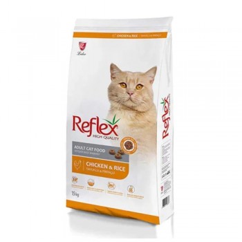 REFLEX TAVUKLU YETİŞKİN KEDİ MAMASI 15KG