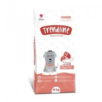 TRENDLİNE KUZU ETLİ YAVRU KÖPEK MAMASI 15 KG