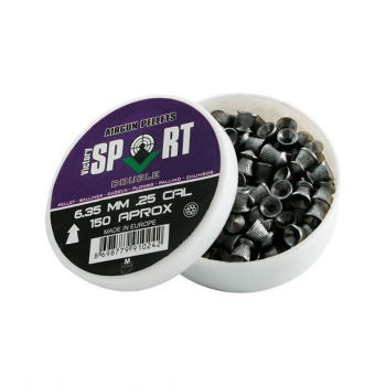 VSPORT DOUBLE 6,35 MM HAVALI SAÇMA (150 ADET)